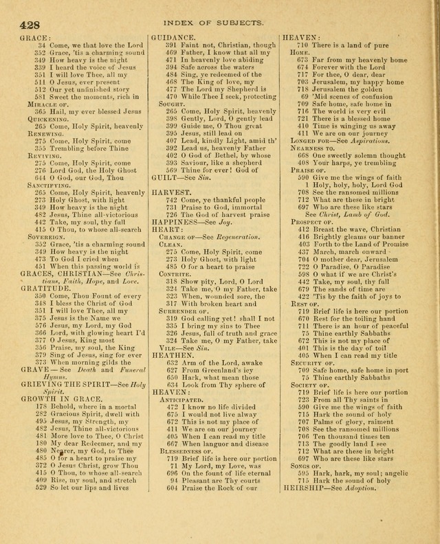 Carmina Sanctorum, a selection of hymns and songs of praise with tunes page 429