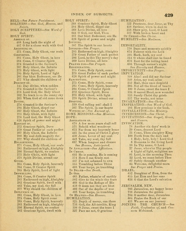 Carmina Sanctorum, a selection of hymns and songs of praise with tunes page 430