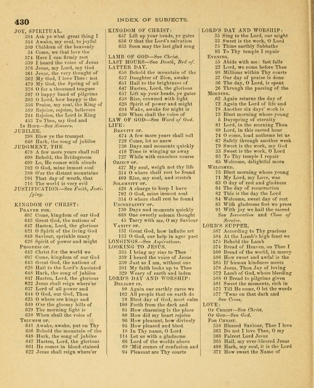 Carmina Sanctorum, a selection of hymns and songs of praise with tunes page 431