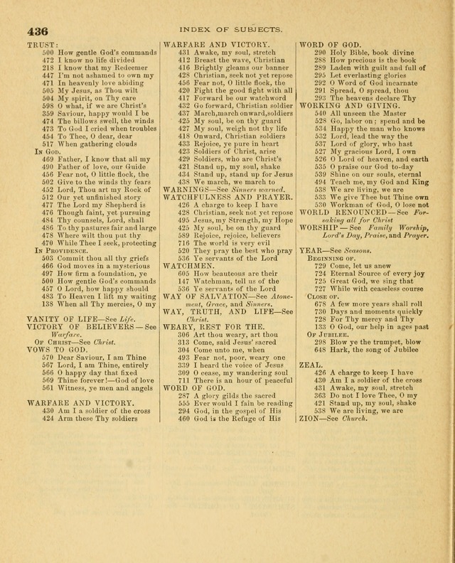 Carmina Sanctorum, a selection of hymns and songs of praise with tunes page 437