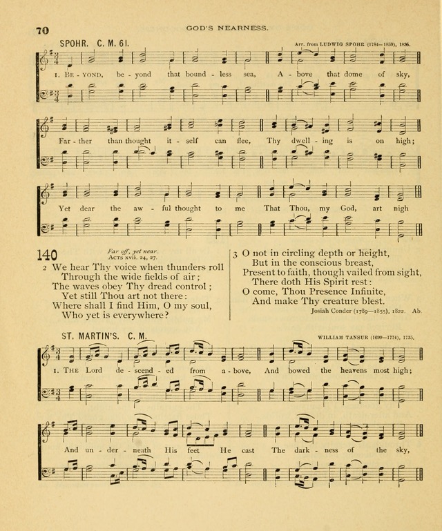 Carmina Sanctorum, a selection of hymns and songs of praise with tunes page 71