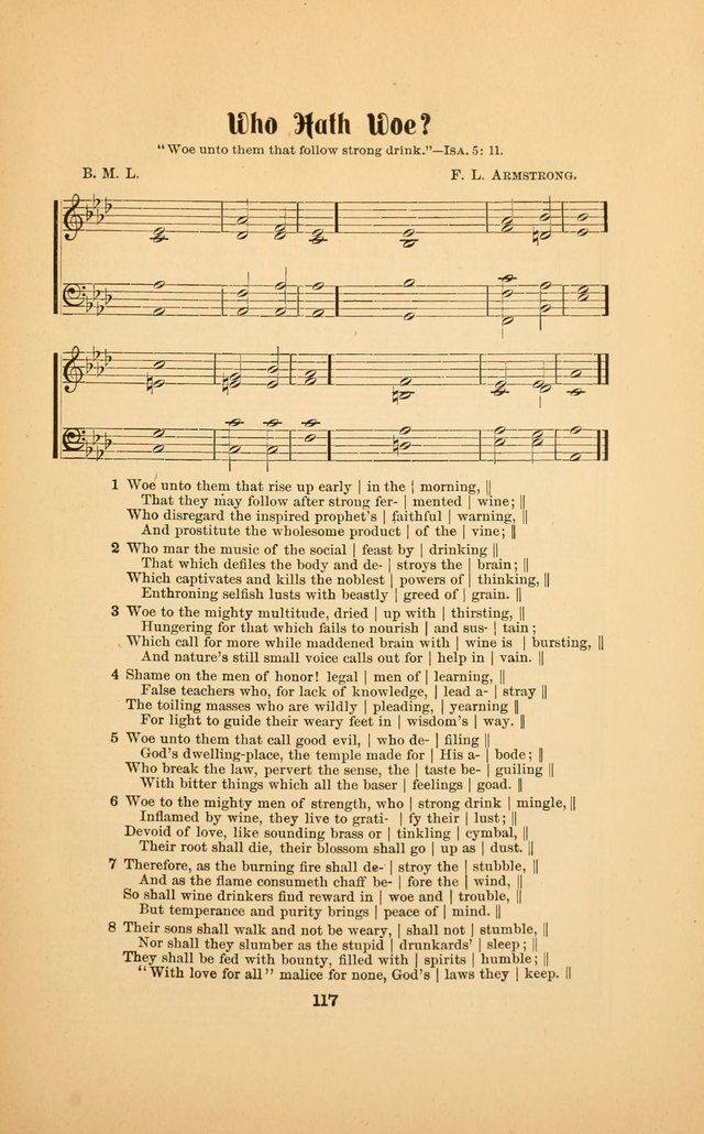 Celestial Sonnets: a collection of new and original songs and hymns of peace and progress, designed for public gatherings, home circles, religious, spiritual, temperance, social and camp meetings, etc page 122