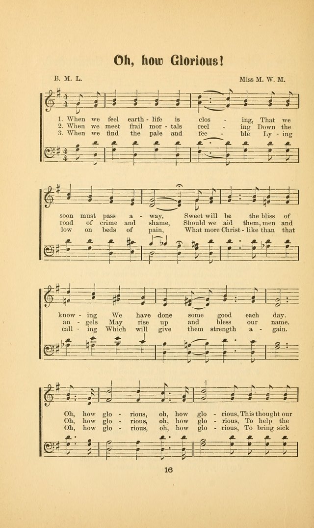 Celestial Sonnets: a collection of new and original songs and hymns of peace and progress, designed for public gatherings, home circles, religious, spiritual, temperance, social and camp meetings, etc page 21