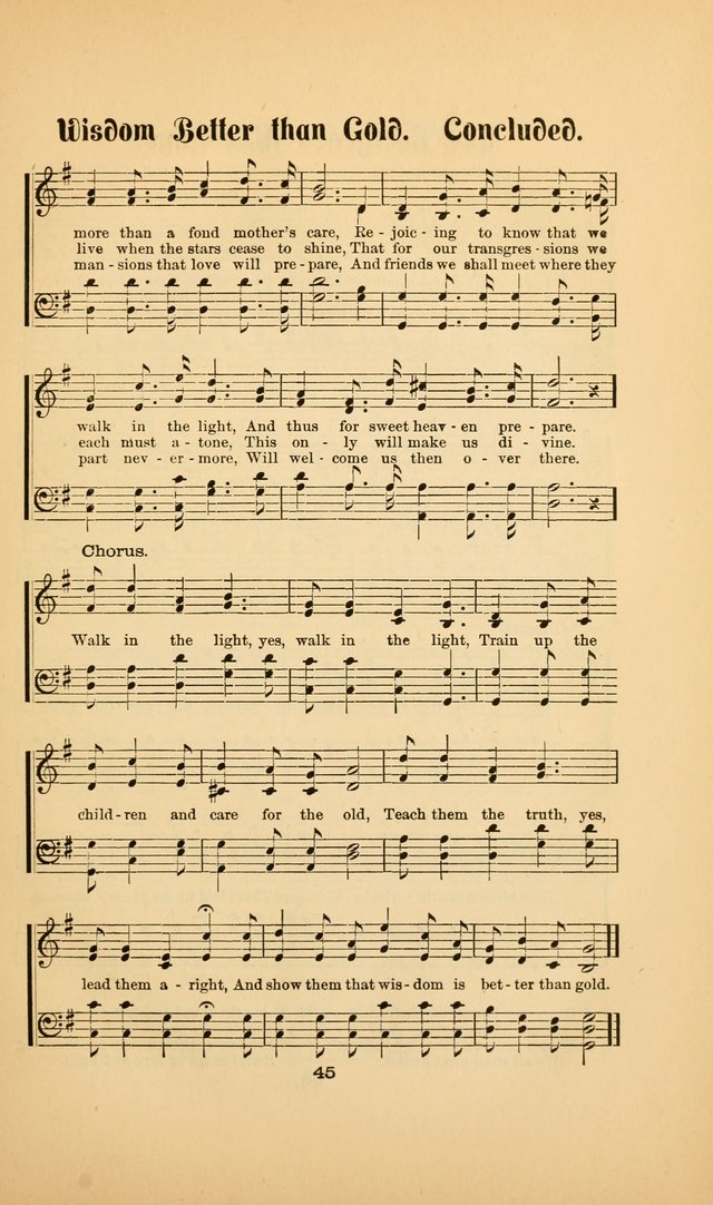 Celestial Sonnets: a collection of new and original songs and hymns of peace and progress, designed for public gatherings, home circles, religious, spiritual, temperance, social and camp meetings, etc page 50