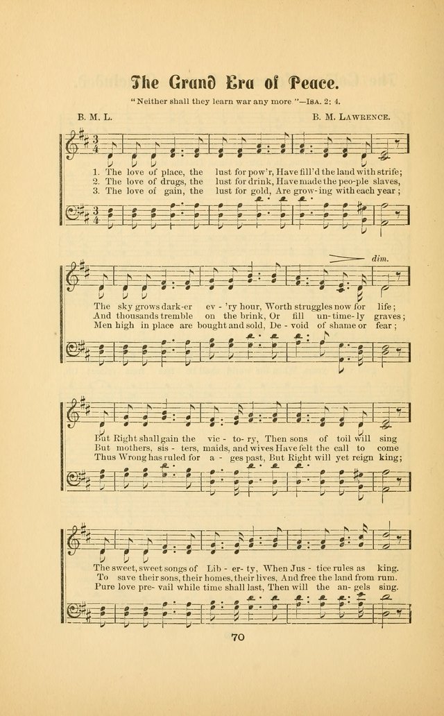 Celestial Sonnets: a collection of new and original songs and hymns of peace and progress, designed for public gatherings, home circles, religious, spiritual, temperance, social and camp meetings, etc page 75