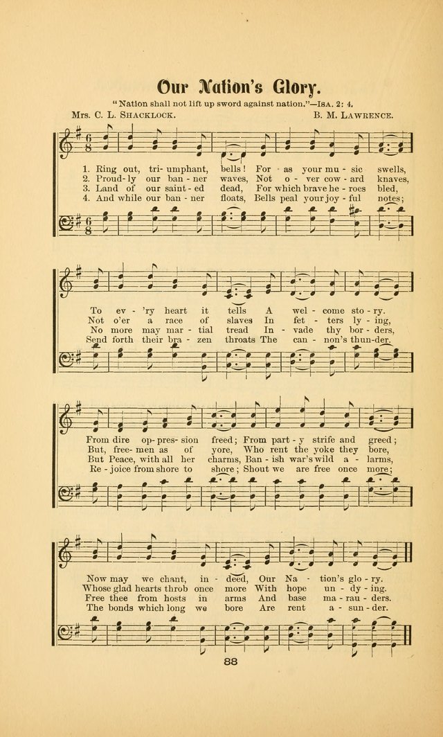 Celestial Sonnets: a collection of new and original songs and hymns of peace and progress, designed for public gatherings, home circles, religious, spiritual, temperance, social and camp meetings, etc page 93
