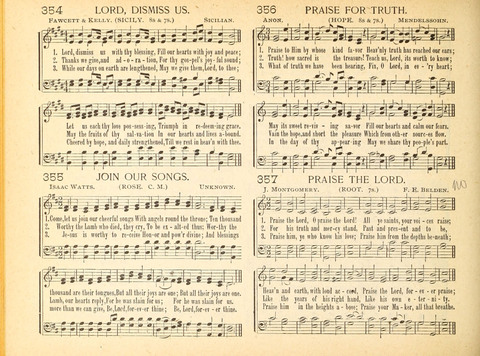 Christ in Song: containing over 700 best hymns and sacred songs new and old page 196