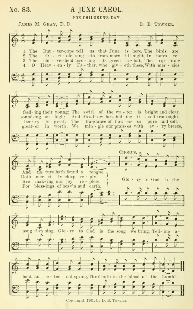 Choice Songs: a collection of Sunday school and gospel songs for use in churches, Sunday schools, young people