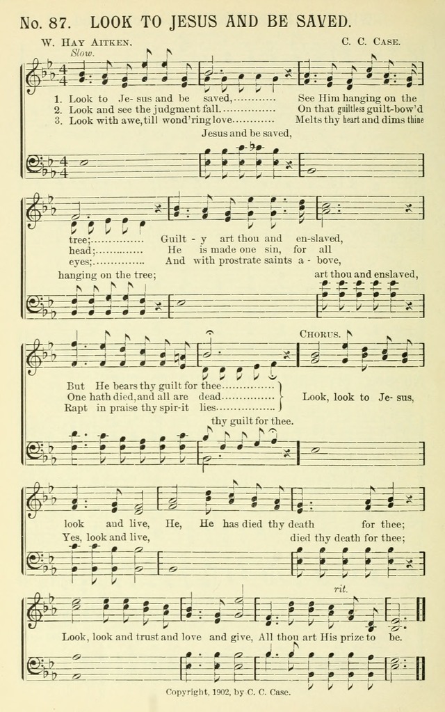 Choice Songs: a collection of Sunday school and gospel songs for use in churches, Sunday schools, young people
