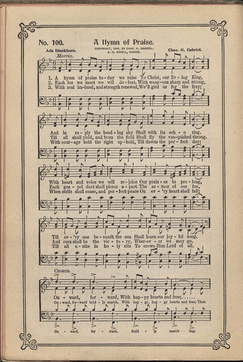 Carmina Sacra: Sacred Songs for the Sunday School page 100