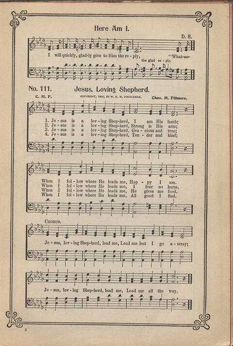 Carmina Sacra: Sacred Songs for the Sunday School page 111