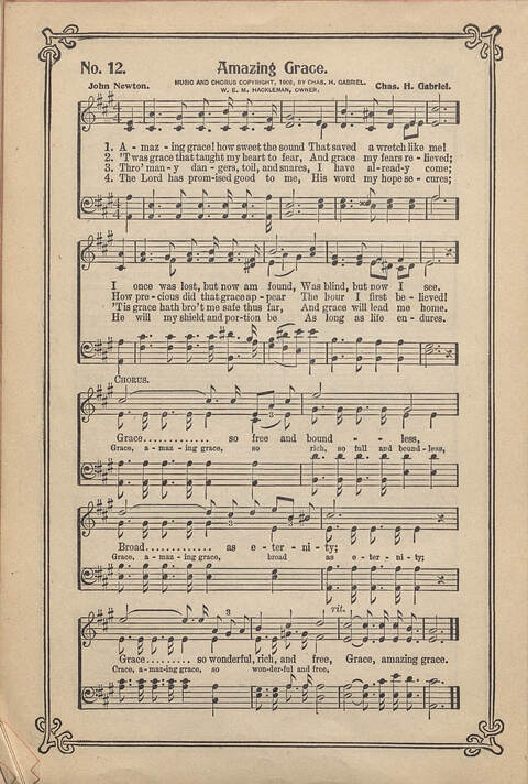 Carmina Sacra: Sacred Songs for the Sunday School page 12