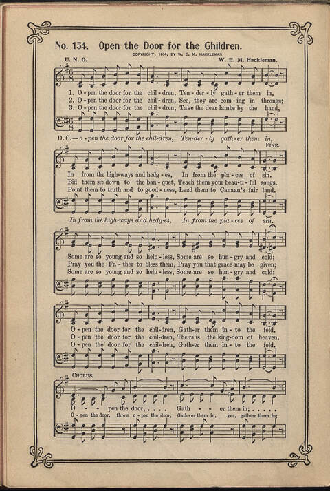 Carmina Sacra: Sacred Songs for the Sunday School page 154