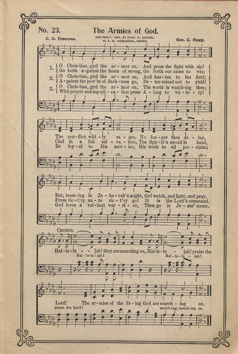 Carmina Sacra: Sacred Songs for the Sunday School page 23