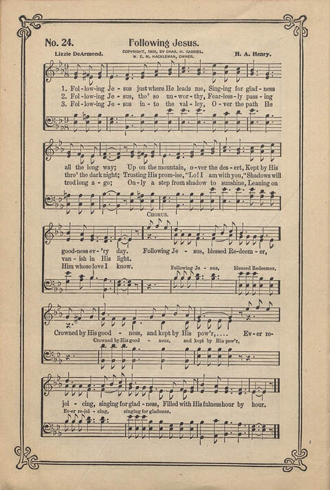 Carmina Sacra: Sacred Songs for the Sunday School page 24