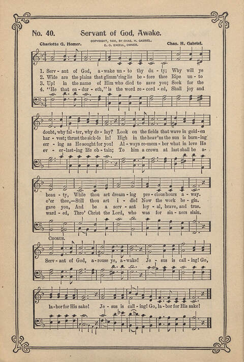 Carmina Sacra: Sacred Songs for the Sunday School page 40
