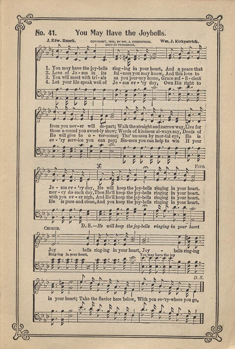 Carmina Sacra: Sacred Songs for the Sunday School page 41