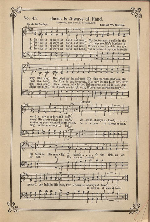Carmina Sacra: Sacred Songs for the Sunday School page 45