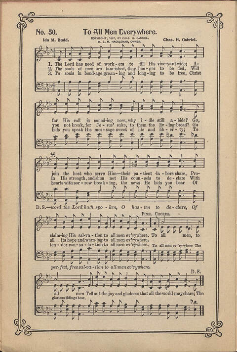 Carmina Sacra: Sacred Songs for the Sunday School page 50
