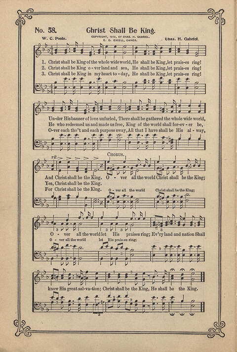 Carmina Sacra: Sacred Songs for the Sunday School page 58