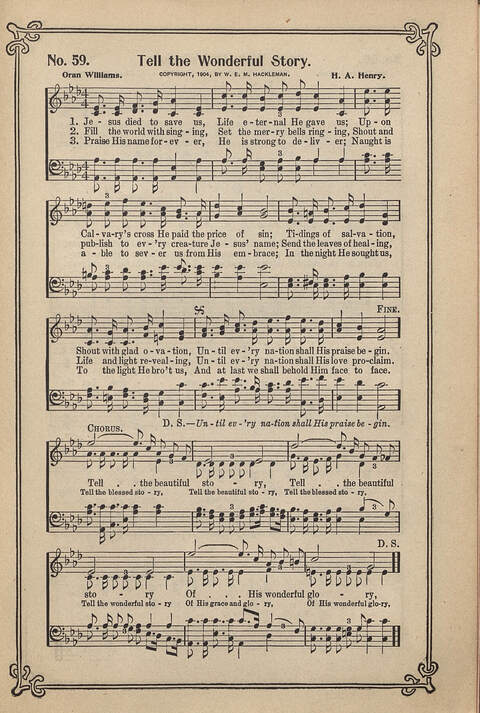 Carmina Sacra: Sacred Songs for the Sunday School page 59