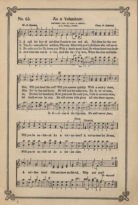 Carmina Sacra: Sacred Songs for the Sunday School page 63