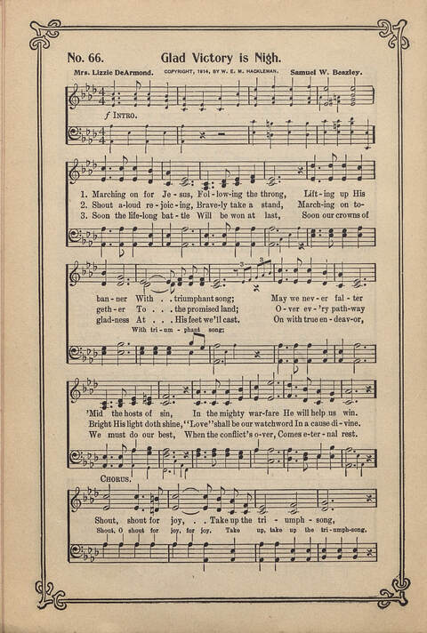 Carmina Sacra: Sacred Songs for the Sunday School page 66