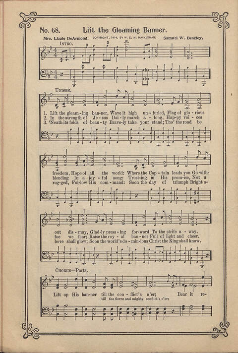 Carmina Sacra: Sacred Songs for the Sunday School page 68