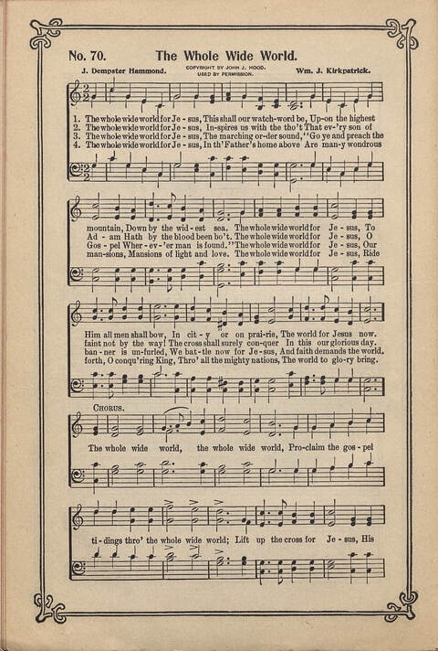 Carmina Sacra: Sacred Songs for the Sunday School page 70