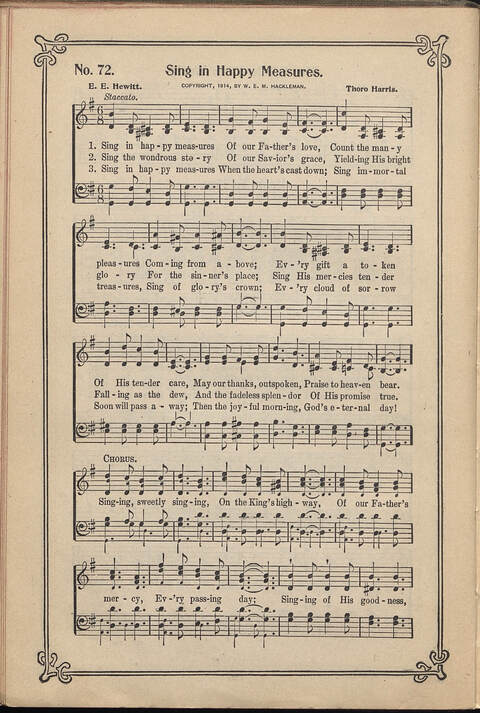 Carmina Sacra: Sacred Songs for the Sunday School page 72