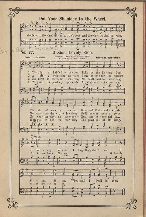 Carmina Sacra: Sacred Songs for the Sunday School page 77