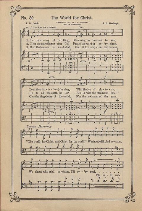 Carmina Sacra: Sacred Songs for the Sunday School page 80