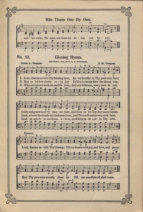 Carmina Sacra: Sacred Songs for the Sunday School page 93