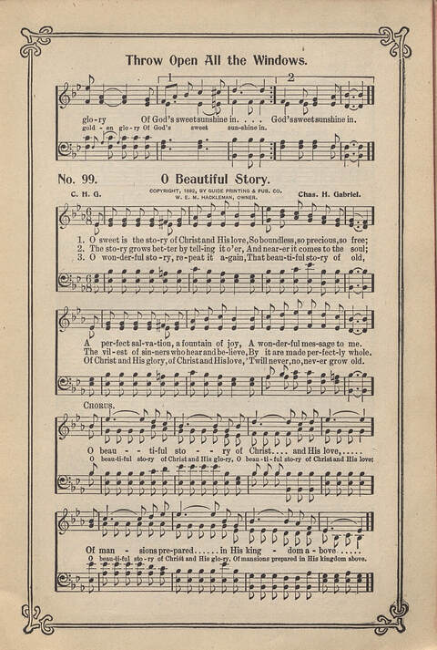 Carmina Sacra: Sacred Songs for the Sunday School page 99
