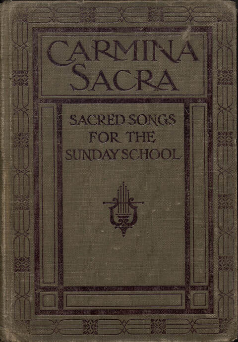 Carmina Sacra: Sacred Songs for the Sunday School page cover
