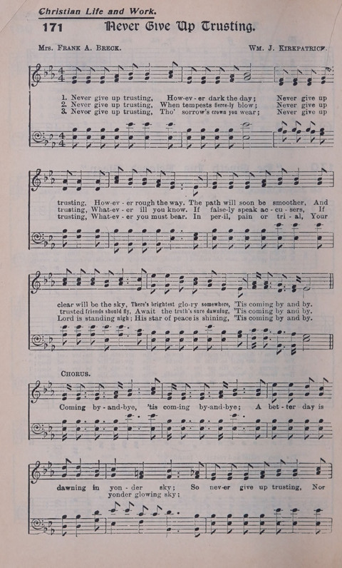 Celestial Songs: a collection of 900 choice hymns and choruses, selected for all kinds of Christian Getherings, Evangelistic Word, Solo Singers, Choirs, and the Home Circle page 150