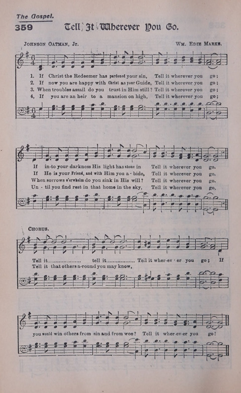 Celestial Songs: a collection of 900 choice hymns and choruses, selected for all kinds of Christian Getherings, Evangelistic Word, Solo Singers, Choirs, and the Home Circle page 304
