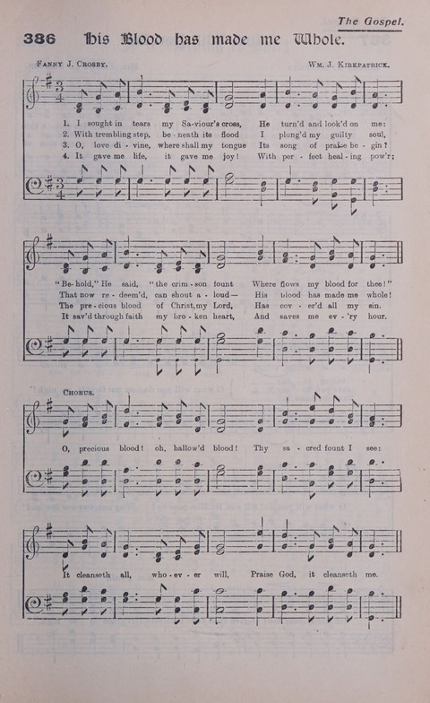 Celestial Songs: a collection of 900 choice hymns and choruses, selected for all kinds of Christian Getherings, Evangelistic Word, Solo Singers, Choirs, and the Home Circle page 331