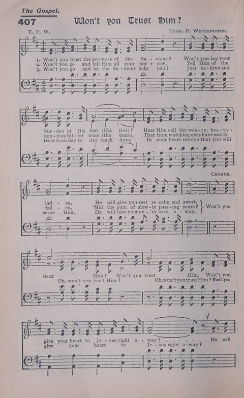 Celestial Songs: a collection of 900 choice hymns and choruses, selected for all kinds of Christian Getherings, Evangelistic Word, Solo Singers, Choirs, and the Home Circle page 352