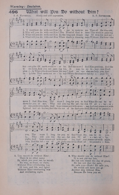 Celestial Songs: a collection of 900 choice hymns and choruses, selected for all kinds of Christian Getherings, Evangelistic Word, Solo Singers, Choirs, and the Home Circle page 434