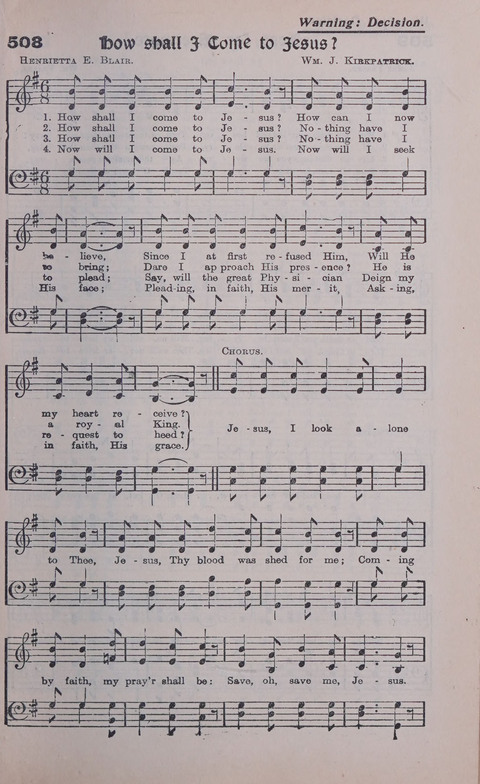 Celestial Songs: a collection of 900 choice hymns and choruses, selected for all kinds of Christian Getherings, Evangelistic Word, Solo Singers, Choirs, and the Home Circle page 445