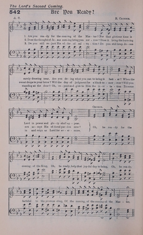 Celestial Songs: a collection of 900 choice hymns and choruses, selected for all kinds of Christian Getherings, Evangelistic Word, Solo Singers, Choirs, and the Home Circle page 480