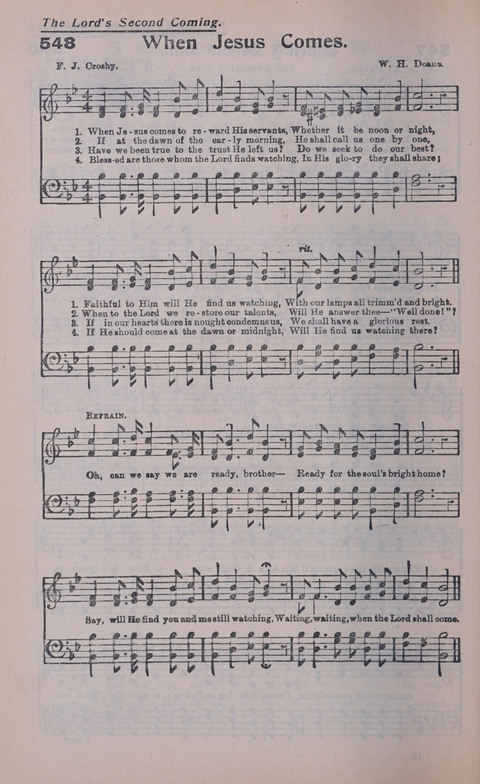 Celestial Songs: a collection of 900 choice hymns and choruses, selected for all kinds of Christian Getherings, Evangelistic Word, Solo Singers, Choirs, and the Home Circle page 484