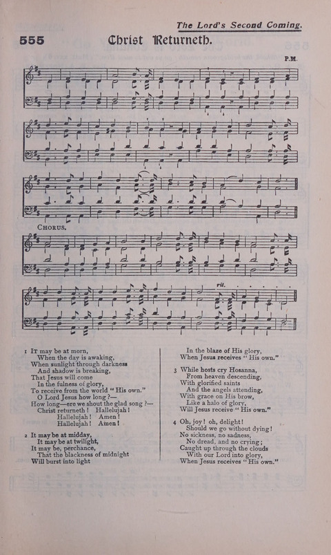 Celestial Songs: a collection of 900 choice hymns and choruses, selected for all kinds of Christian Getherings, Evangelistic Word, Solo Singers, Choirs, and the Home Circle page 491