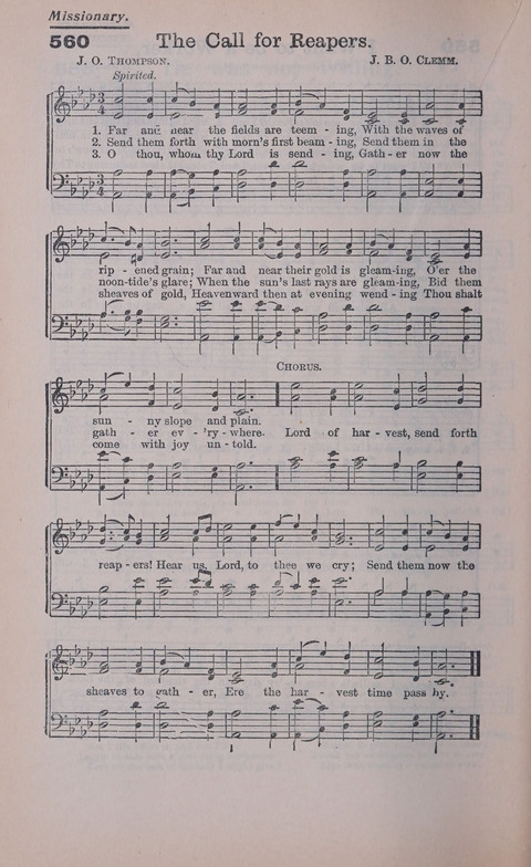 Celestial Songs: a collection of 900 choice hymns and choruses, selected for all kinds of Christian Getherings, Evangelistic Word, Solo Singers, Choirs, and the Home Circle page 496