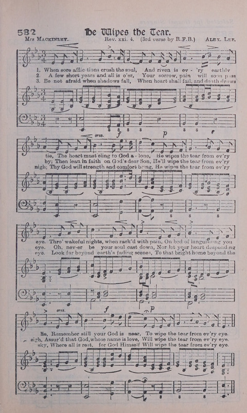Celestial Songs: a collection of 900 choice hymns and choruses, selected for all kinds of Christian Getherings, Evangelistic Word, Solo Singers, Choirs, and the Home Circle page 511