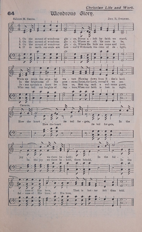 Celestial Songs: a collection of 900 choice hymns and choruses, selected for all kinds of Christian Getherings, Evangelistic Word, Solo Singers, Choirs, and the Home Circle page 55