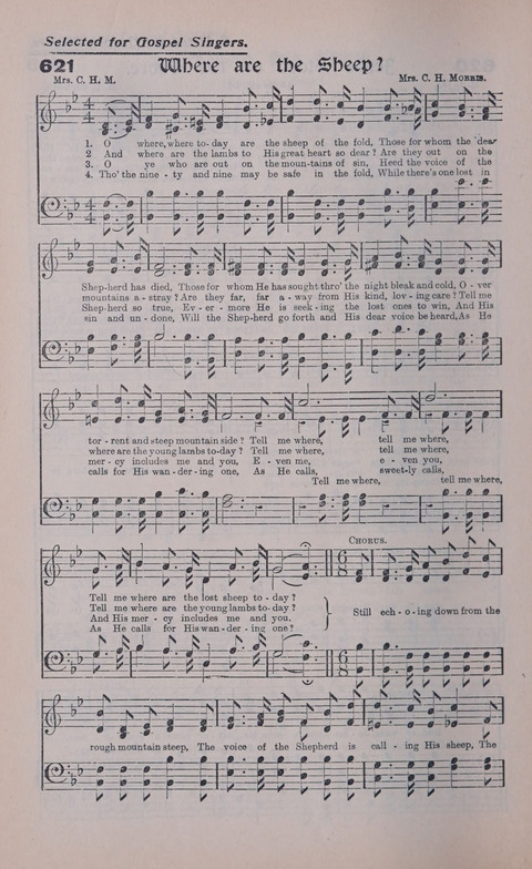 Celestial Songs: a collection of 900 choice hymns and choruses, selected for all kinds of Christian Getherings, Evangelistic Word, Solo Singers, Choirs, and the Home Circle page 550