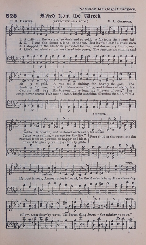 Celestial Songs: a collection of 900 choice hymns and choruses, selected for all kinds of Christian Getherings, Evangelistic Word, Solo Singers, Choirs, and the Home Circle page 557