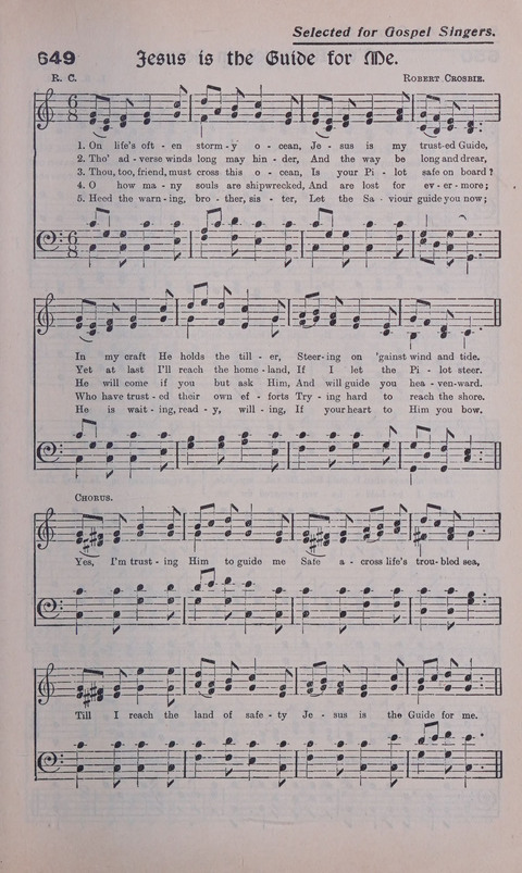 Celestial Songs: a collection of 900 choice hymns and choruses, selected for all kinds of Christian Getherings, Evangelistic Word, Solo Singers, Choirs, and the Home Circle page 577